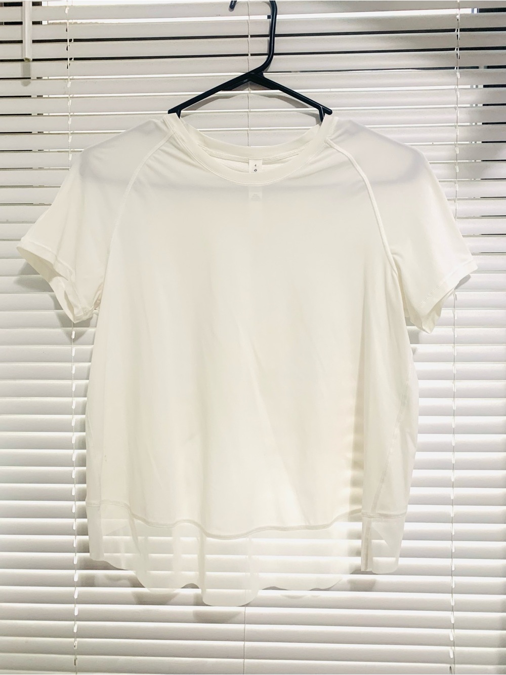 Lululemon Women’s White Short-Sleeve Athletic Top